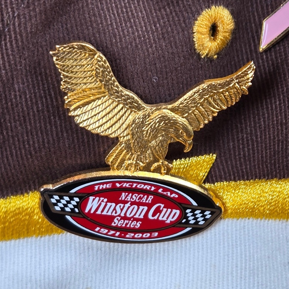 Dale Earnhardt‎ Jr 88 UPS Nascar Racing Baseball Cap with Pins - Picture 8 of 16